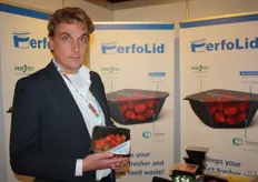 Ivo Hendriks of Perfotec, which introduced, with Sealpac and Naber, a new resealable MAP packaging that can be used in microwaves.