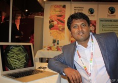 Susheelkumar R, from the company Indian Village Golden Farms Produce Co. This company is specialized in mini-maiscorn.