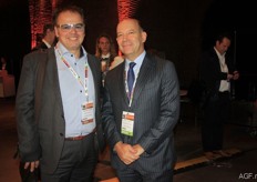 Siebrand Broens (Coöperatie Hoogstraten) and Michel Jansen from Total Produce.