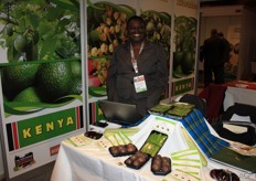 Yvonne Otieno from the company Miyonga. The company is based in Kenya and grower and exporter from fresh produce. Important products are passion fruits, asian vegetables.