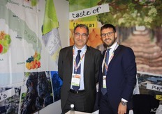 Maurizio Ventura, manager SunWorld and Graziano Defilippis from Giuliano.