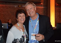 Carole Spiezzan and Bruce Peterson.