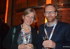 Martine Willems and Jan T'Lam from The Rainforest Alliance.