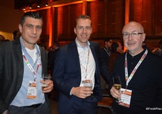 Jan Willem Schinkelshoek, Freshchoi with Stephan Schneicler, HillFresh and Steve Sandford, FreshPro Imports.