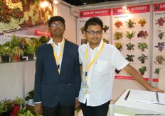 Pritam Chhajed for Sanjay Nursery with Rushab for CAPPL Agriculture, both from India and delivering quality plants.