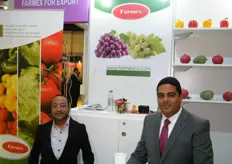 Islam Heidar and Ahmed Magdy for Farmex (Egypt); established in 2008 and offers fresh/frozen fruits and vegetables.