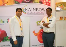 From Rainbow International(India): Abhijeet Bhasale (Director) and Rahul Kshirsagar (Export Manager); practices international hi-tech farming techniques to increase the yield and quality of their produce and to meet international standards.