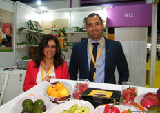 Nevine Karam and Emad El din Ahmed of Evagro (Egypt)