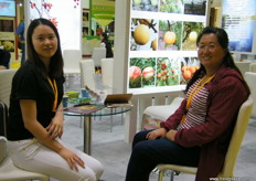 Krystal and Ma from Baoding City High Food (China)