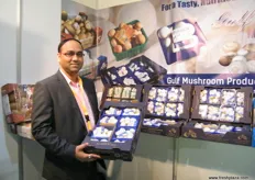 Milind Dhonde, Marketing Executive, Gulf Mushroom Products (Oman).