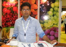 at the Gurukrupa Corporation (India) stand