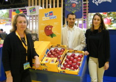 The Blue Whale team: Dina Mehdi; Mehdi Behnaissia and Ms. Maud (France)