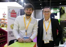 Sales Manager Baptiste with CEO Philippe Raynaud from Harmonie (France)