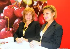 Board Member Mariana Miltenova, Bulgarian National Horticultural Union with Ethel Aguilar