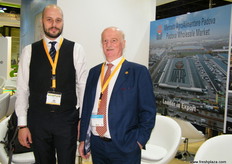 From MAAP (Italy), Luca with Managing Director Giancarlo Daniele