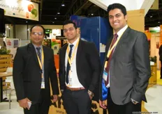 From Barakat (UAE): Sales Manager Shanavas K.M,Retail Sales Manager Allan de Jong and Account Manager Yasir Ali