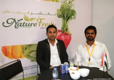 From Nature Fresh (UAE), Sharath and Jack