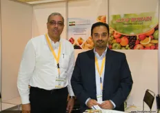 General Manager Khalid Khalaji, Oceanic Fruit Marketing Limited (Dubai) with Managing Director Mustafa Altaf, Altaf Hussain Trading (Dubai).