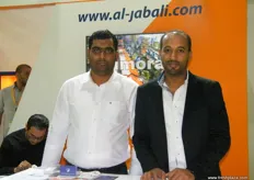 From Al Jabali Trading Group: Fahim (Sales)and Mohamed Ghazaly (Accountant)