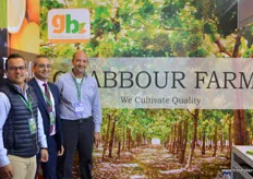 Hassan Zaher, Mina Eissa and Mohamed Sheta of Ghabbour Farms. The company is exporting Egyptian citrus to China.