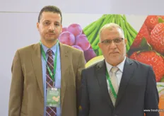Hany Hussein and Salama aBo Naeem. They are responsible for the organisation of the Egyptian Pavillion.