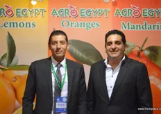 Mohamed Ghallab and Haitham Ghallab of Agro Egypt, grower and exporter of citrus.