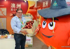 John Moore is the CEO of Summerfruit Australia. The organisation has done a lot to promote Australian stonefruit in China, with as latest succes the opening of the Chinese market for Australian nectarines.