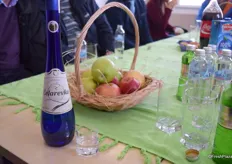 Visitors were treated to Delta Agrar’s exclusive apple brandy which they produce on site with their own apples, saved for special occasions.