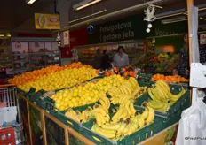 Citrus and bananas are a firm favourite during the winter in Serbia.