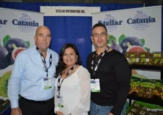 Kurt Cappelluti, Alejandra Cruz and Jose Guzman with Catania Worldwide.