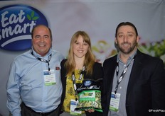 Bob DeCosta, Tiffany Stornetta and David Verdrager with Apio.