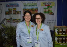 Anna Abbatiello and Elise Silvester with Setton Farms.