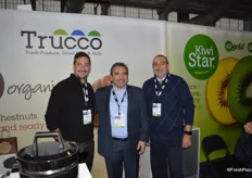 Representing Trucco from left to right: JC Barros, Nick Pacia and Maurizio Ghelfi. The company is known for its imports from Italy.