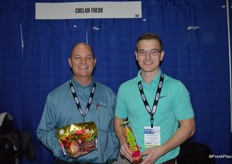 Mac Riggan and Eric Martinson with Chelan Fresh.