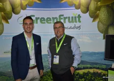 Brian Gomez and Dan Acevedo with GreenFruit Avocados.