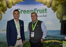 Brian Gomez and Dan Acevedo with GreenFruit Avocados.