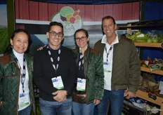 The team of Vega Produce: Hui Lan de Marcano, Vladimir Verdecia, Marianela Holly and Phil Quintana.