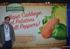 Steven Ceccarelli with Farm Fresh