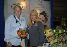 Charlie Eagle and Tracey Monahan with Southern Specialties.