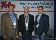 Michael Levis, Andrew Philpott and Clint Day with Volm Companies.
