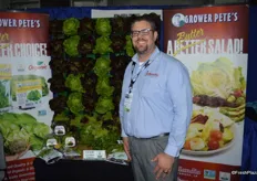 Brian Cook with Hollandia Produce.