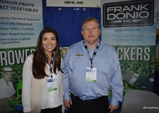 Annie Pape and George Campbell with Frank Donio.
