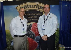 Kasey Kelley and Brian Jenny with Naturipe.