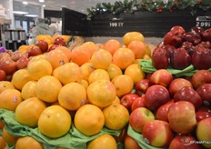 Grapefruit for $1.99 a piece.