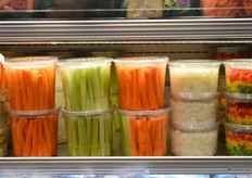 This store has a high demand for pre-cut produce.