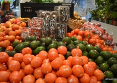 Regular as well as specialty tomatoes.