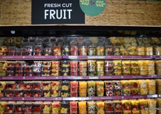 Fresh-cut fruit is also plentiful.