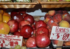 Jumbo pomegranate at $2.49 a piece.