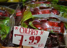 Cherries from Chile.