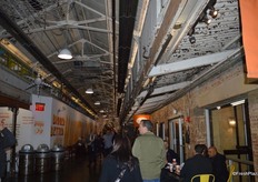 Inside Chelsea Market.